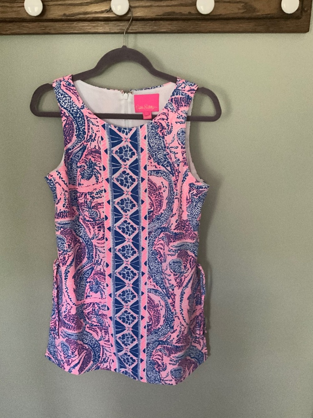Lilly Pulitzer Donna Romper Size 4 Maybe Gator — Excellent Pre-Owned Condition